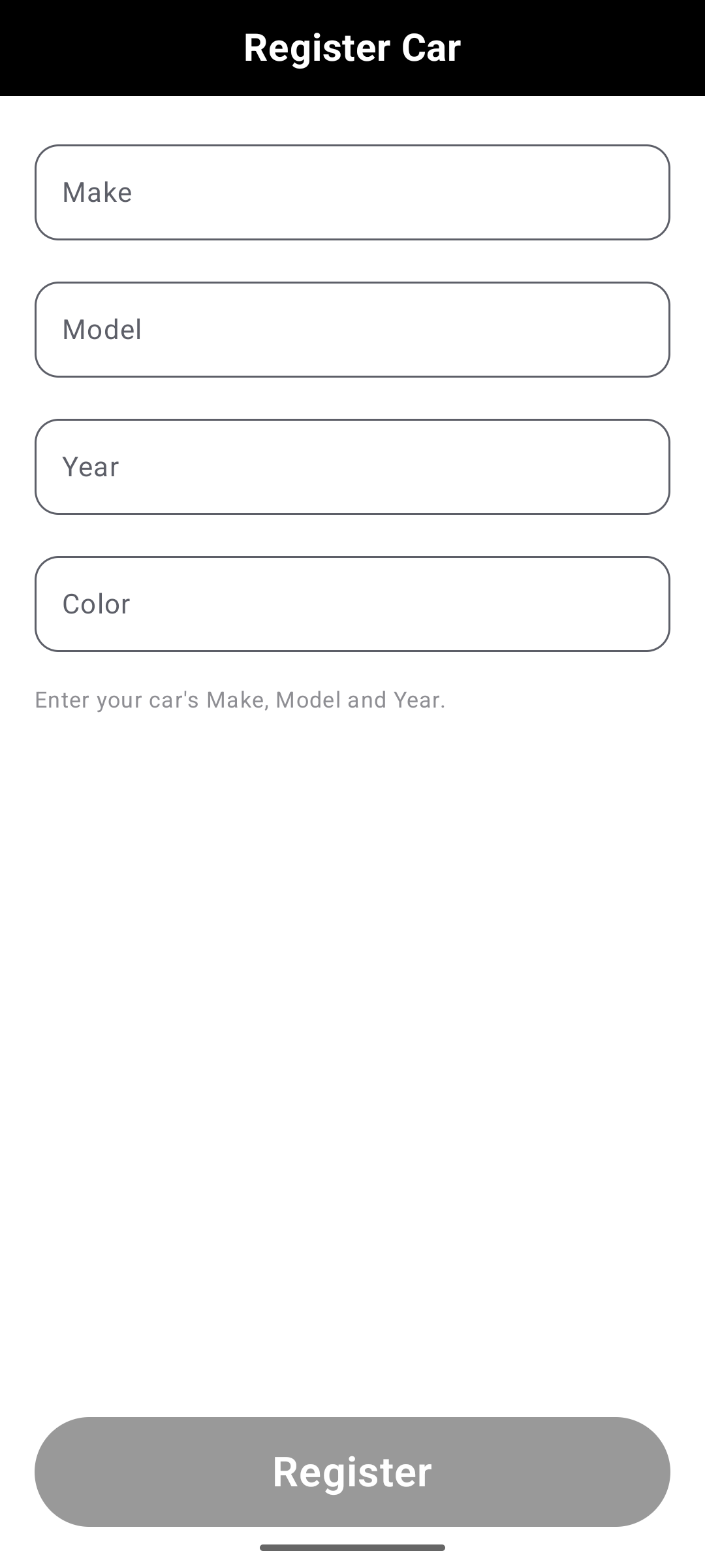 Register your car by make, model and year to get vehicle-specific answers